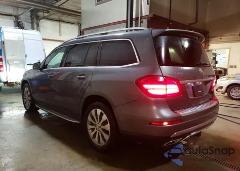 2017 Mercedes-Benz Gls 450 4Matic z USA, uszkodzony, nr VIN 4JGDF6EEXHA854860